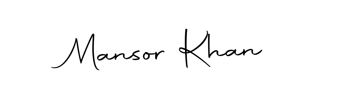 Make a beautiful signature design for name Mansor Khan. Use this online signature maker to create a handwritten signature for free. Mansor Khan signature style 10 images and pictures png