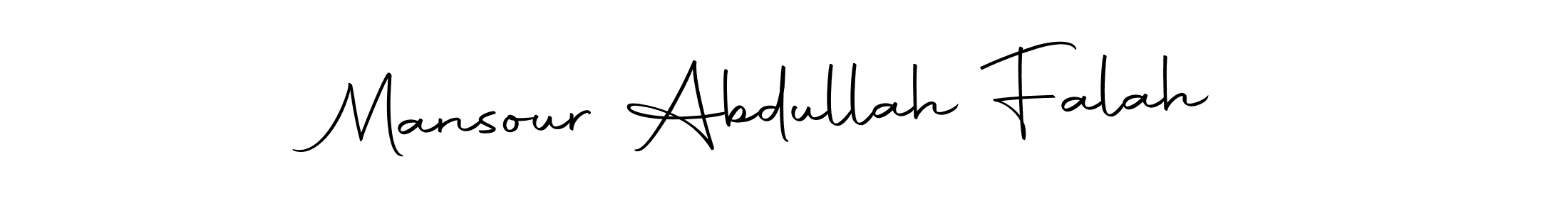 Use a signature maker to create a handwritten signature online. With this signature software, you can design (Autography-DOLnW) your own signature for name Mansour Abdullah Falah. Mansour Abdullah Falah signature style 10 images and pictures png