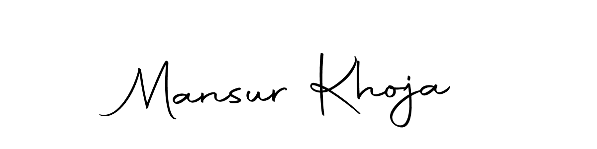 How to make Mansur Khoja signature? Autography-DOLnW is a professional autograph style. Create handwritten signature for Mansur Khoja name. Mansur Khoja signature style 10 images and pictures png