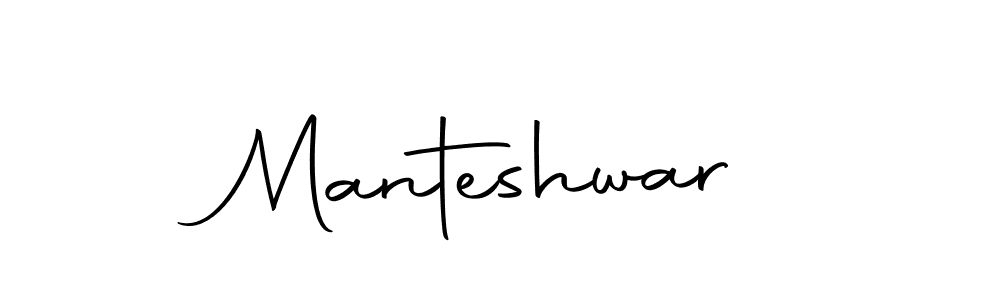 Create a beautiful signature design for name Manteshwar. With this signature (Autography-DOLnW) fonts, you can make a handwritten signature for free. Manteshwar signature style 10 images and pictures png
