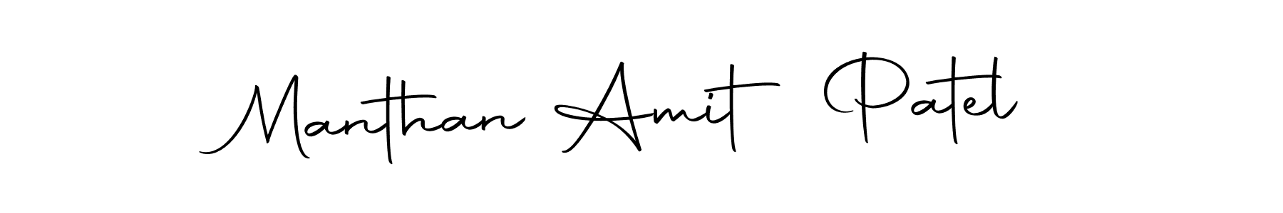 Manthan Amit Patel stylish signature style. Best Handwritten Sign (Autography-DOLnW) for my name. Handwritten Signature Collection Ideas for my name Manthan Amit Patel. Manthan Amit Patel signature style 10 images and pictures png