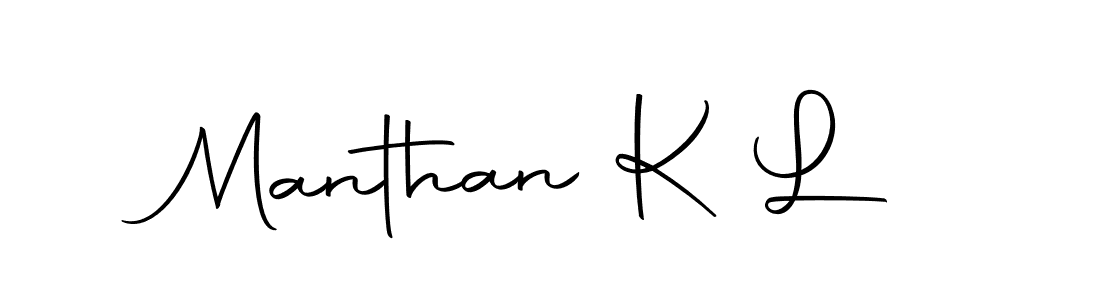 How to Draw Manthan K L signature style? Autography-DOLnW is a latest design signature styles for name Manthan K L. Manthan K L signature style 10 images and pictures png