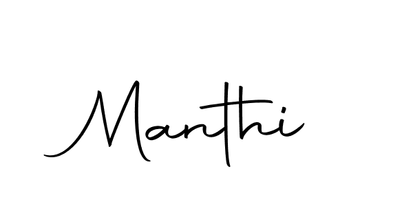 Make a beautiful signature design for name Manthi. With this signature (Autography-DOLnW) style, you can create a handwritten signature for free. Manthi signature style 10 images and pictures png