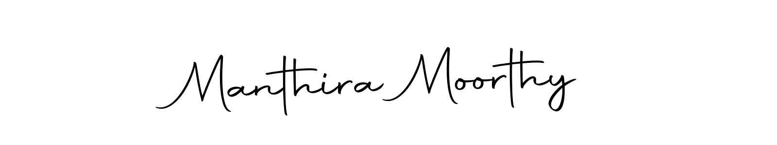 Create a beautiful signature design for name Manthira Moorthy. With this signature (Autography-DOLnW) fonts, you can make a handwritten signature for free. Manthira Moorthy signature style 10 images and pictures png