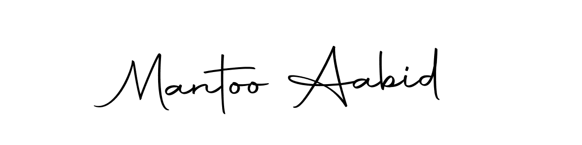 if you are searching for the best signature style for your name Mantoo Aabid. so please give up your signature search. here we have designed multiple signature styles  using Autography-DOLnW. Mantoo Aabid signature style 10 images and pictures png