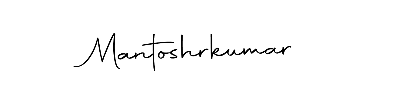 Make a beautiful signature design for name Mantoshrkumar. Use this online signature maker to create a handwritten signature for free. Mantoshrkumar signature style 10 images and pictures png