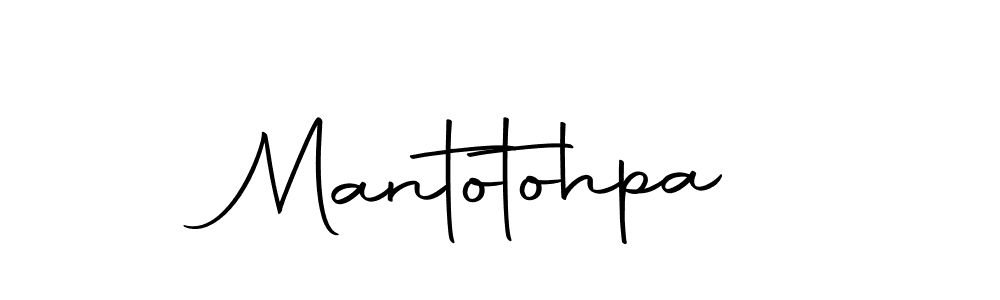 Design your own signature with our free online signature maker. With this signature software, you can create a handwritten (Autography-DOLnW) signature for name Mantotohpa. Mantotohpa signature style 10 images and pictures png