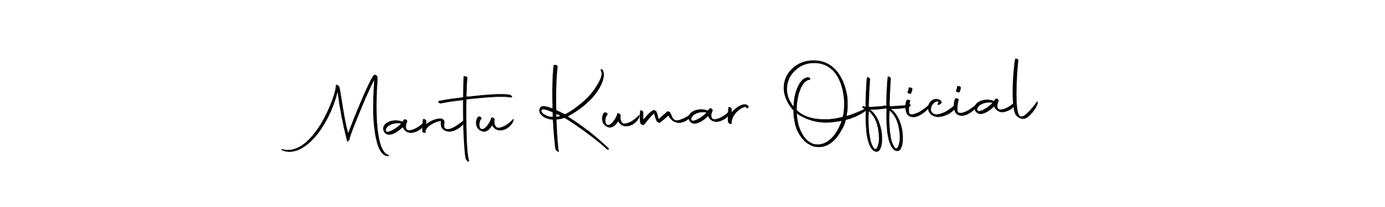 How to make Mantu Kumar Official signature? Autography-DOLnW is a professional autograph style. Create handwritten signature for Mantu Kumar Official name. Mantu Kumar Official signature style 10 images and pictures png