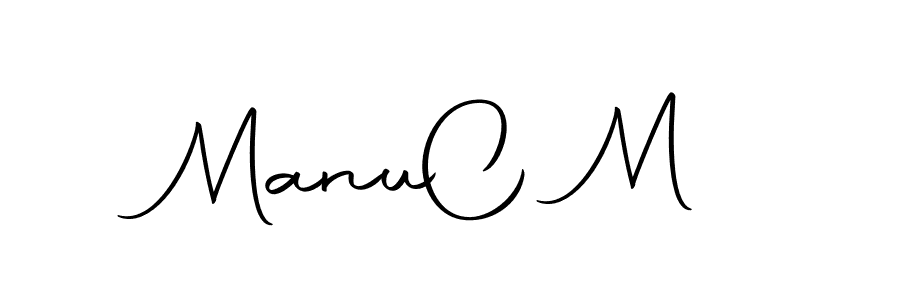 Autography-DOLnW is a professional signature style that is perfect for those who want to add a touch of class to their signature. It is also a great choice for those who want to make their signature more unique. Get Manu  C M name to fancy signature for free. Manu  C M signature style 10 images and pictures png