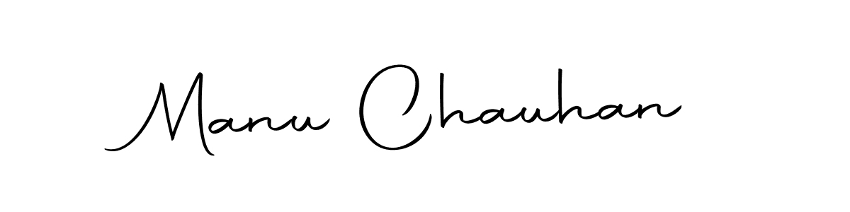Make a beautiful signature design for name Manu Chauhan. With this signature (Autography-DOLnW) style, you can create a handwritten signature for free. Manu Chauhan signature style 10 images and pictures png