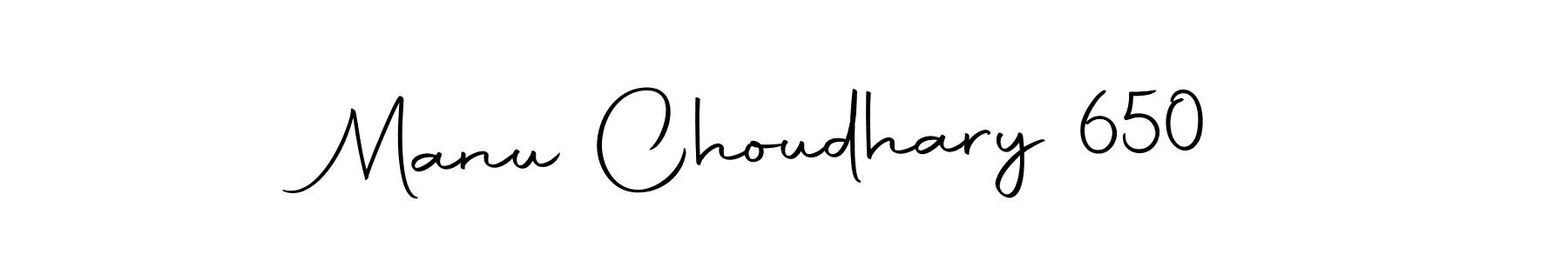 Make a beautiful signature design for name Manu Choudhary 650. With this signature (Autography-DOLnW) style, you can create a handwritten signature for free. Manu Choudhary 650 signature style 10 images and pictures png