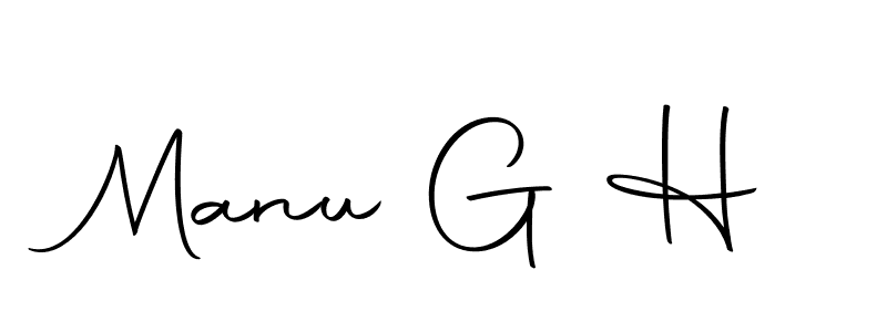 Make a short Manu G H signature style. Manage your documents anywhere anytime using Autography-DOLnW. Create and add eSignatures, submit forms, share and send files easily. Manu G H signature style 10 images and pictures png