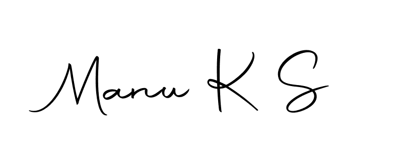 Make a short Manu K S signature style. Manage your documents anywhere anytime using Autography-DOLnW. Create and add eSignatures, submit forms, share and send files easily. Manu K S signature style 10 images and pictures png