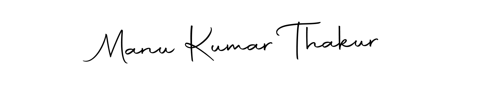Make a beautiful signature design for name Manu Kumar Thakur. With this signature (Autography-DOLnW) style, you can create a handwritten signature for free. Manu Kumar Thakur signature style 10 images and pictures png