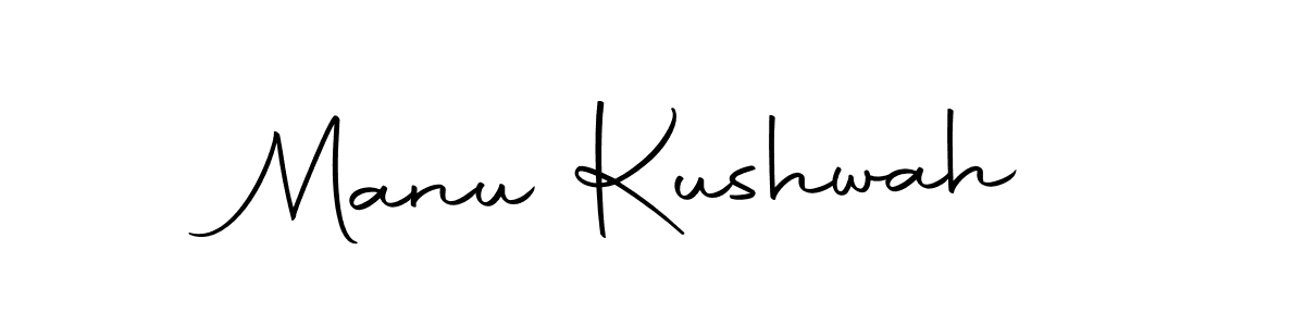 How to make Manu Kushwah name signature. Use Autography-DOLnW style for creating short signs online. This is the latest handwritten sign. Manu Kushwah signature style 10 images and pictures png