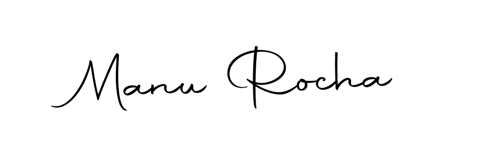 Use a signature maker to create a handwritten signature online. With this signature software, you can design (Autography-DOLnW) your own signature for name Manu Rocha. Manu Rocha signature style 10 images and pictures png