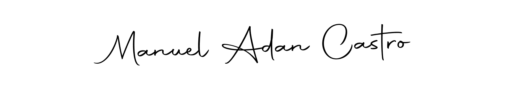 How to make Manuel Adan Castro signature? Autography-DOLnW is a professional autograph style. Create handwritten signature for Manuel Adan Castro name. Manuel Adan Castro signature style 10 images and pictures png