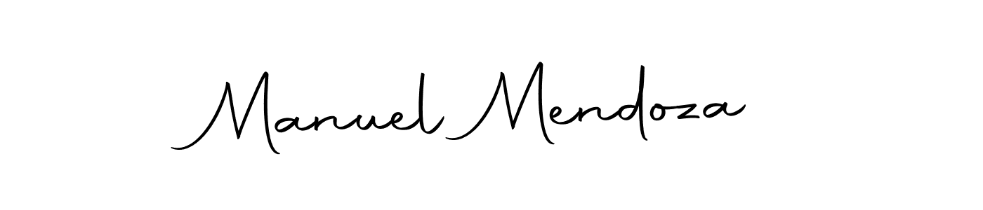 Create a beautiful signature design for name Manuel Mendoza. With this signature (Autography-DOLnW) fonts, you can make a handwritten signature for free. Manuel Mendoza signature style 10 images and pictures png