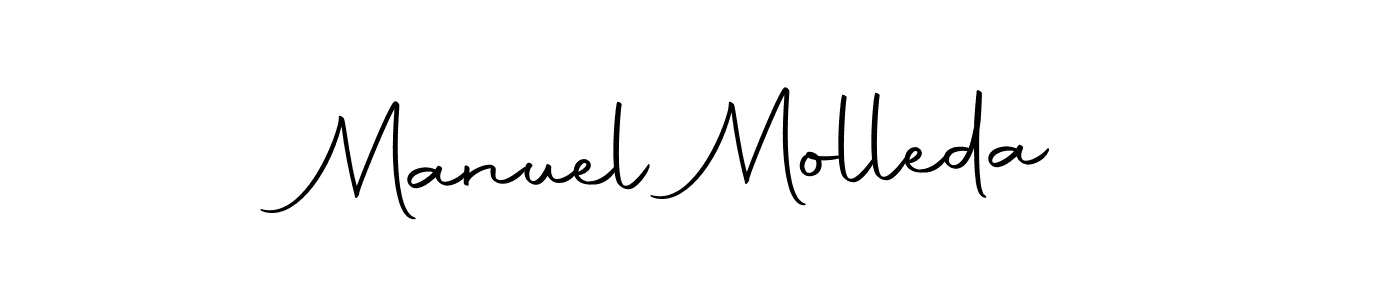 Design your own signature with our free online signature maker. With this signature software, you can create a handwritten (Autography-DOLnW) signature for name Manuel Molleda. Manuel Molleda signature style 10 images and pictures png