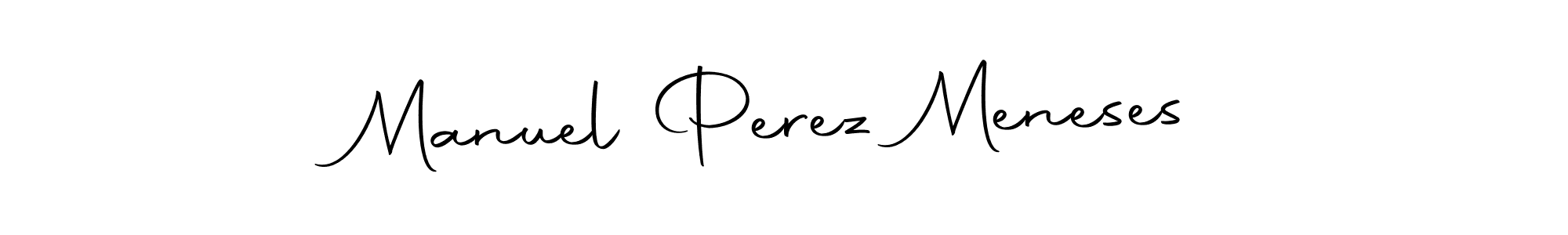 Also we have Manuel Perez Meneses name is the best signature style. Create professional handwritten signature collection using Autography-DOLnW autograph style. Manuel Perez Meneses signature style 10 images and pictures png