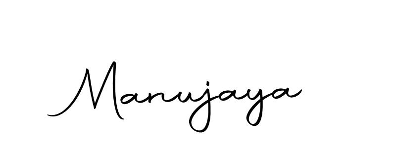 Use a signature maker to create a handwritten signature online. With this signature software, you can design (Autography-DOLnW) your own signature for name Manujaya. Manujaya signature style 10 images and pictures png