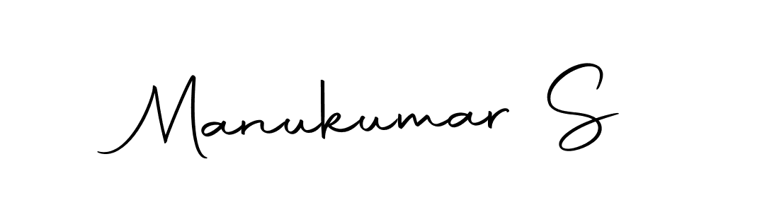 How to make Manukumar S name signature. Use Autography-DOLnW style for creating short signs online. This is the latest handwritten sign. Manukumar S signature style 10 images and pictures png