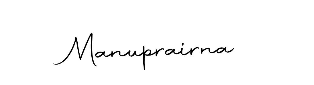 How to make Manuprairna name signature. Use Autography-DOLnW style for creating short signs online. This is the latest handwritten sign. Manuprairna signature style 10 images and pictures png