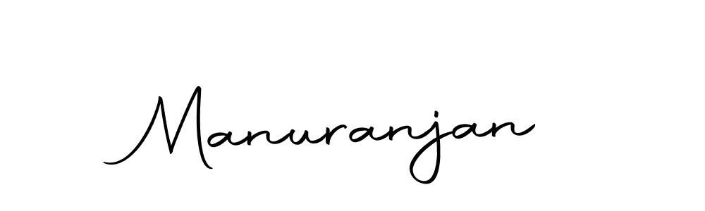 You should practise on your own different ways (Autography-DOLnW) to write your name (Manuranjan) in signature. don't let someone else do it for you. Manuranjan signature style 10 images and pictures png