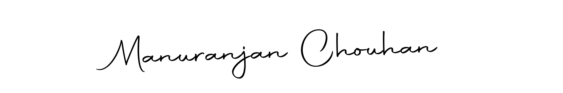 The best way (Autography-DOLnW) to make a short signature is to pick only two or three words in your name. The name Manuranjan Chouhan include a total of six letters. For converting this name. Manuranjan Chouhan signature style 10 images and pictures png