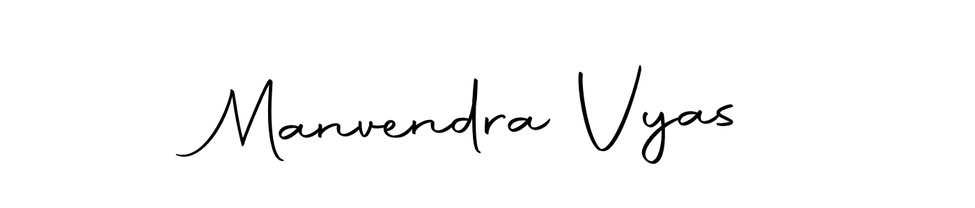 The best way (Autography-DOLnW) to make a short signature is to pick only two or three words in your name. The name Manvendra Vyas include a total of six letters. For converting this name. Manvendra Vyas signature style 10 images and pictures png