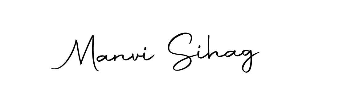 Make a beautiful signature design for name Manvi Sihag. With this signature (Autography-DOLnW) style, you can create a handwritten signature for free. Manvi Sihag signature style 10 images and pictures png
