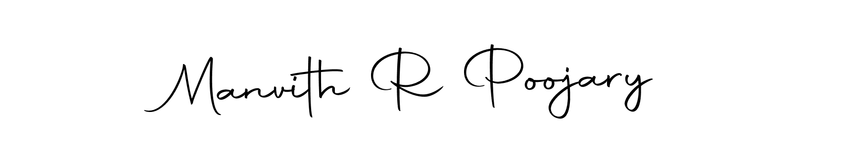 Also we have Manvith R Poojary name is the best signature style. Create professional handwritten signature collection using Autography-DOLnW autograph style. Manvith R Poojary signature style 10 images and pictures png