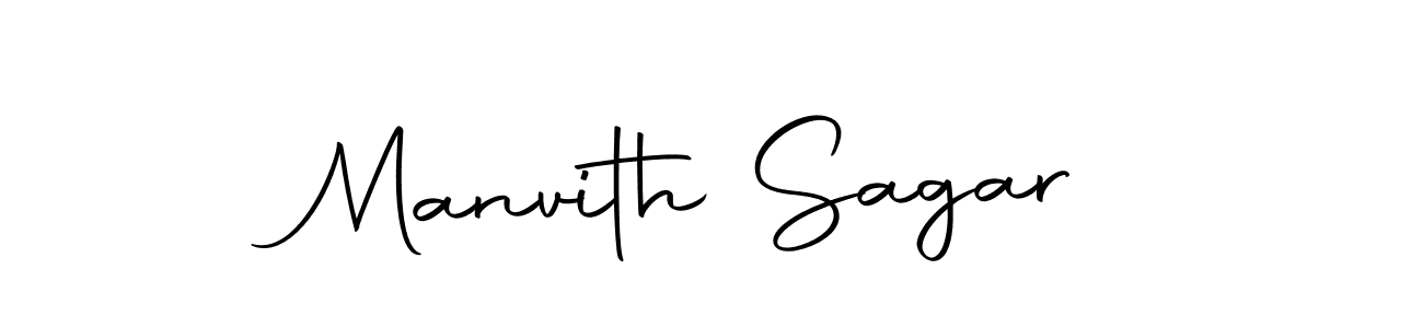 You can use this online signature creator to create a handwritten signature for the name Manvith Sagar. This is the best online autograph maker. Manvith Sagar signature style 10 images and pictures png