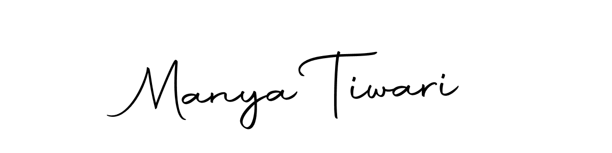 You should practise on your own different ways (Autography-DOLnW) to write your name (Manya Tiwari) in signature. don't let someone else do it for you. Manya Tiwari signature style 10 images and pictures png