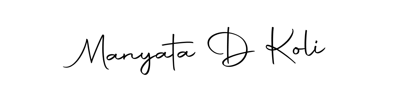 Here are the top 10 professional signature styles for the name Manyata D Koli. These are the best autograph styles you can use for your name. Manyata D Koli signature style 10 images and pictures png