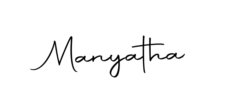 Make a short Manyatha signature style. Manage your documents anywhere anytime using Autography-DOLnW. Create and add eSignatures, submit forms, share and send files easily. Manyatha signature style 10 images and pictures png