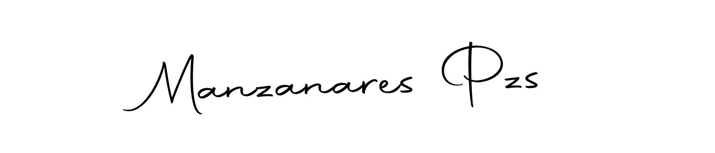 How to make Manzanares Pzs signature? Autography-DOLnW is a professional autograph style. Create handwritten signature for Manzanares Pzs name. Manzanares Pzs signature style 10 images and pictures png