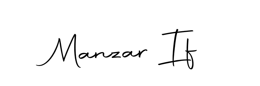 Use a signature maker to create a handwritten signature online. With this signature software, you can design (Autography-DOLnW) your own signature for name Manzar If. Manzar If signature style 10 images and pictures png