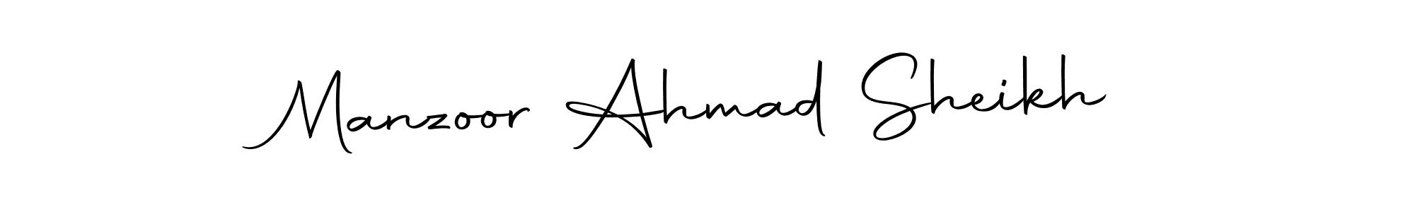 How to make Manzoor Ahmad Sheikh signature? Autography-DOLnW is a professional autograph style. Create handwritten signature for Manzoor Ahmad Sheikh name. Manzoor Ahmad Sheikh signature style 10 images and pictures png