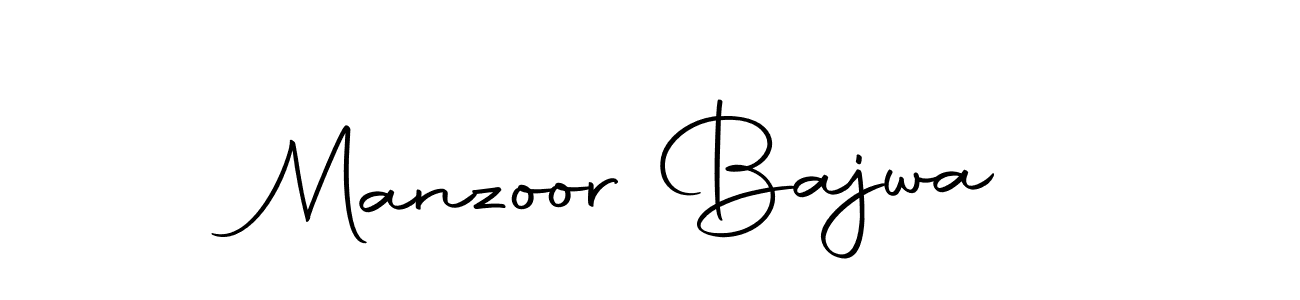 Use a signature maker to create a handwritten signature online. With this signature software, you can design (Autography-DOLnW) your own signature for name Manzoor Bajwa. Manzoor Bajwa signature style 10 images and pictures png