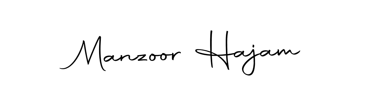 Also we have Manzoor Hajam name is the best signature style. Create professional handwritten signature collection using Autography-DOLnW autograph style. Manzoor Hajam signature style 10 images and pictures png