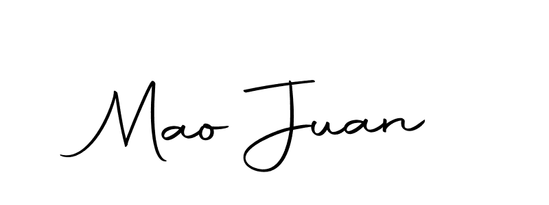 The best way (Autography-DOLnW) to make a short signature is to pick only two or three words in your name. The name Mao Juan include a total of six letters. For converting this name. Mao Juan signature style 10 images and pictures png