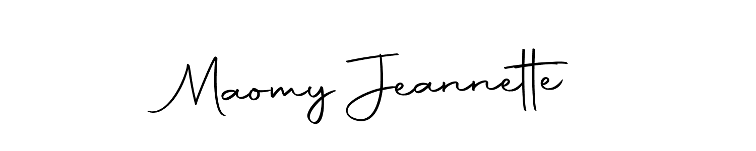Best and Professional Signature Style for Maomy Jeannette. Autography-DOLnW Best Signature Style Collection. Maomy Jeannette signature style 10 images and pictures png