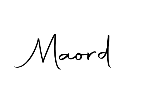 Create a beautiful signature design for name Maord. With this signature (Autography-DOLnW) fonts, you can make a handwritten signature for free. Maord signature style 10 images and pictures png