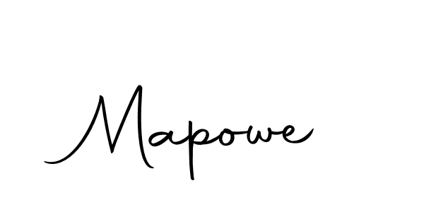 Create a beautiful signature design for name Mapowe. With this signature (Autography-DOLnW) fonts, you can make a handwritten signature for free. Mapowe signature style 10 images and pictures png