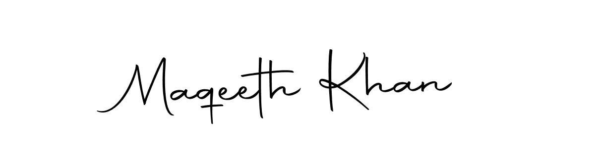 Maqeeth Khan stylish signature style. Best Handwritten Sign (Autography-DOLnW) for my name. Handwritten Signature Collection Ideas for my name Maqeeth Khan. Maqeeth Khan signature style 10 images and pictures png