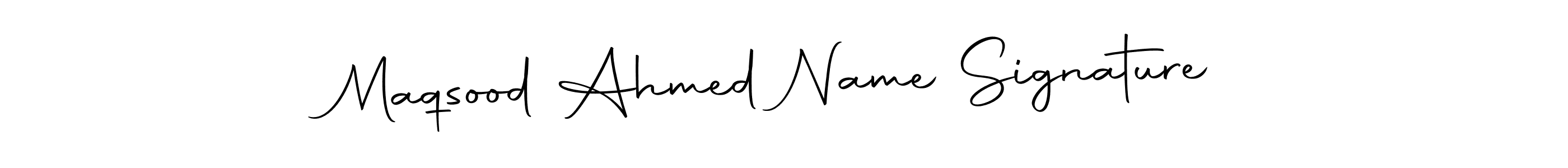 Make a beautiful signature design for name Maqsood Ahmed Name Signature. Use this online signature maker to create a handwritten signature for free. Maqsood Ahmed Name Signature signature style 10 images and pictures png