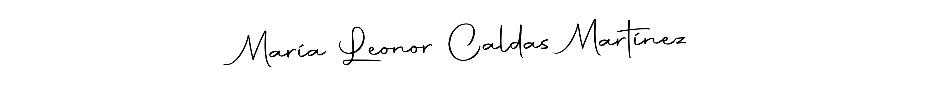 The best way (Autography-DOLnW) to make a short signature is to pick only two or three words in your name. The name María Leonor Caldas Martínez include a total of six letters. For converting this name. María Leonor Caldas Martínez signature style 10 images and pictures png