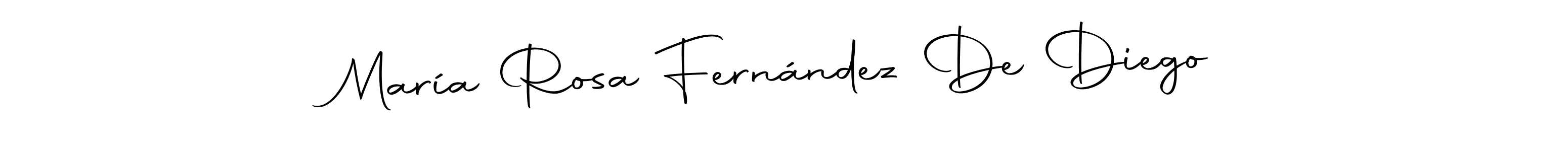 Create a beautiful signature design for name María Rosa Fernández De Diego. With this signature (Autography-DOLnW) fonts, you can make a handwritten signature for free. María Rosa Fernández De Diego signature style 10 images and pictures png