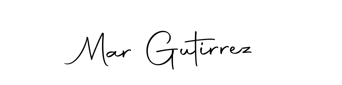 Create a beautiful signature design for name Mar Gutirrez. With this signature (Autography-DOLnW) fonts, you can make a handwritten signature for free. Mar Gutirrez signature style 10 images and pictures png